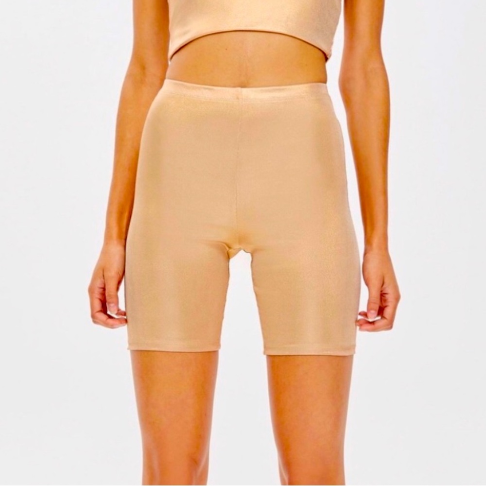 Top Shop ROSE GOLD, High Rise, Cycling/Bike Shorts - Small - Picture 5 of 9